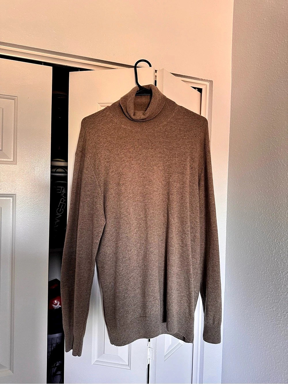 Zara Brown Cowl Neck Sweater Like New